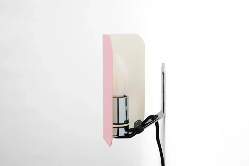 HAY Aplique de pared Apex, Luis pink Rosa Outlet