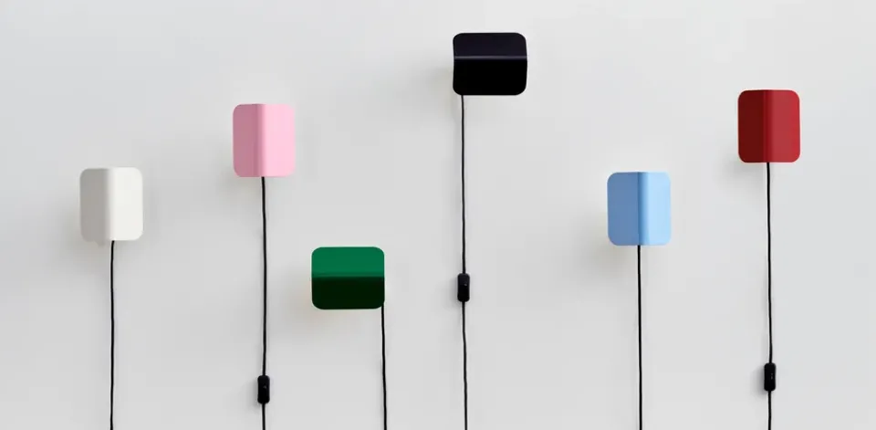 HAY Aplique de pared Apex, Luis pink Rosa Outlet