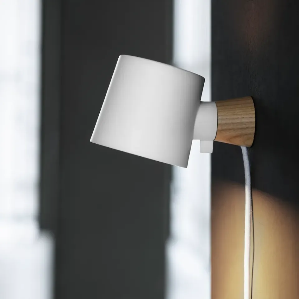 Normann Copenhagen Lámparas De Cama|Lámparas De Pared<Aplique Rise, Blanco