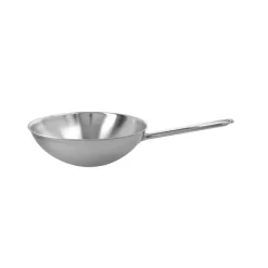 Demeyere Woks<Apollo 7 sartén wok de acero inoxidable 7-ply, Ø26 cm Plateado