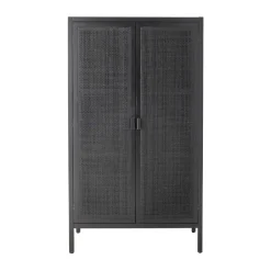 Bloomingville Armario Marikka 85x40x150 cm, Black Negro Outlet