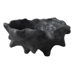 Mette Ditmer Cuencos Decorativos<Art piece castaña Ø20 cm, Black Negro