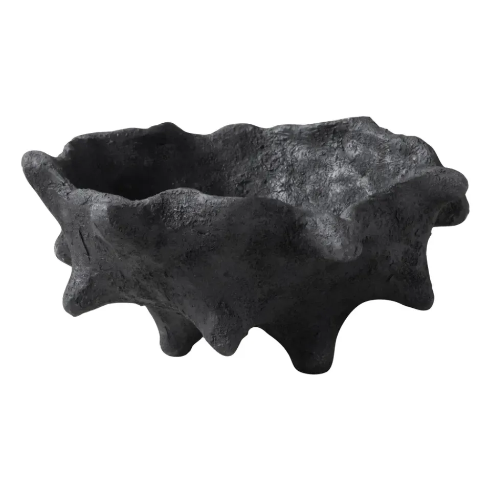 Mette Ditmer Cuencos Decorativos<Art piece castaña Ø20 cm, Black Negro