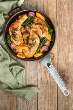 Kockums Jernverk Asa para sartén/molde de tarta , Acero inoxidable Plateado Sale