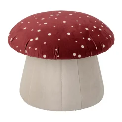 Bloomingville Sillas Infantiles|Pufs<Asiento puff Lue Ø37x30 cm, Rojo