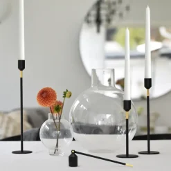Solstickan Design Atenuador de luz Three Stars, Negro Hot