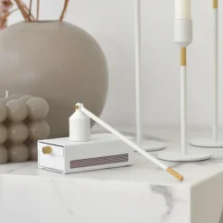Solstickan Design Accesorios Para Candelabros<Atenuador de luz Three Stars, Blanco