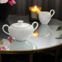 Villeroy & Boch Azucareros<Azucarero Anmut Gold, Blanco