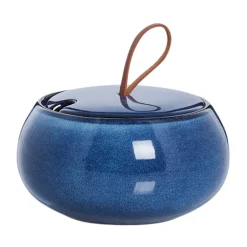 Lene Bjerre Azucareros<Azucarero con tapa Amera Ø13 cm, Blue Azul