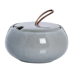 Lene Bjerre Azucareros<Azucarero con tapa Amera Ø13 cm, Grey Gris