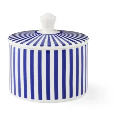 Spode Azucareros<Azucarero con tapa Steccato 29 cl, Azul-blanco AzulBlanco