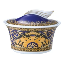 Versace Azucarero Medusa Blue, I love Baroque Azul Hot
