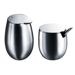 Bodum Azucarero y lechera Columbia, brillante Plateado Discount