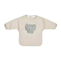 OYOY Babero con mangas Erik Elefant, Beige Outlet
