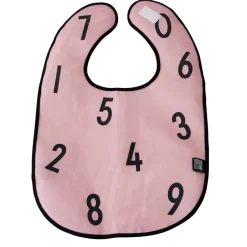 Design Letters Babero haklapp cifras, Rosa Online