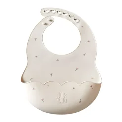 Jack o Juno Decoración Infantil|Decoración Infantil<Babero Poppy in Bloom, Poppy print Blanco