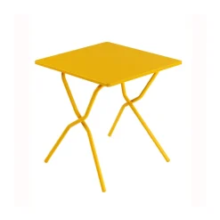 Lafuma Mesas De Terraza Y Mesas De Café|Muebles De Terraza<Balcony II mesa, Miel, 70x70 cm Amarillo