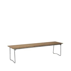 Grythyttan Stålmöbler Sofás De Jardín Y Bancos De Jardín|Sofás De Jardín Y Bancos De Jardín<Banco 9, Roble aceitado-170 cm-galvanizado en caliente Beige