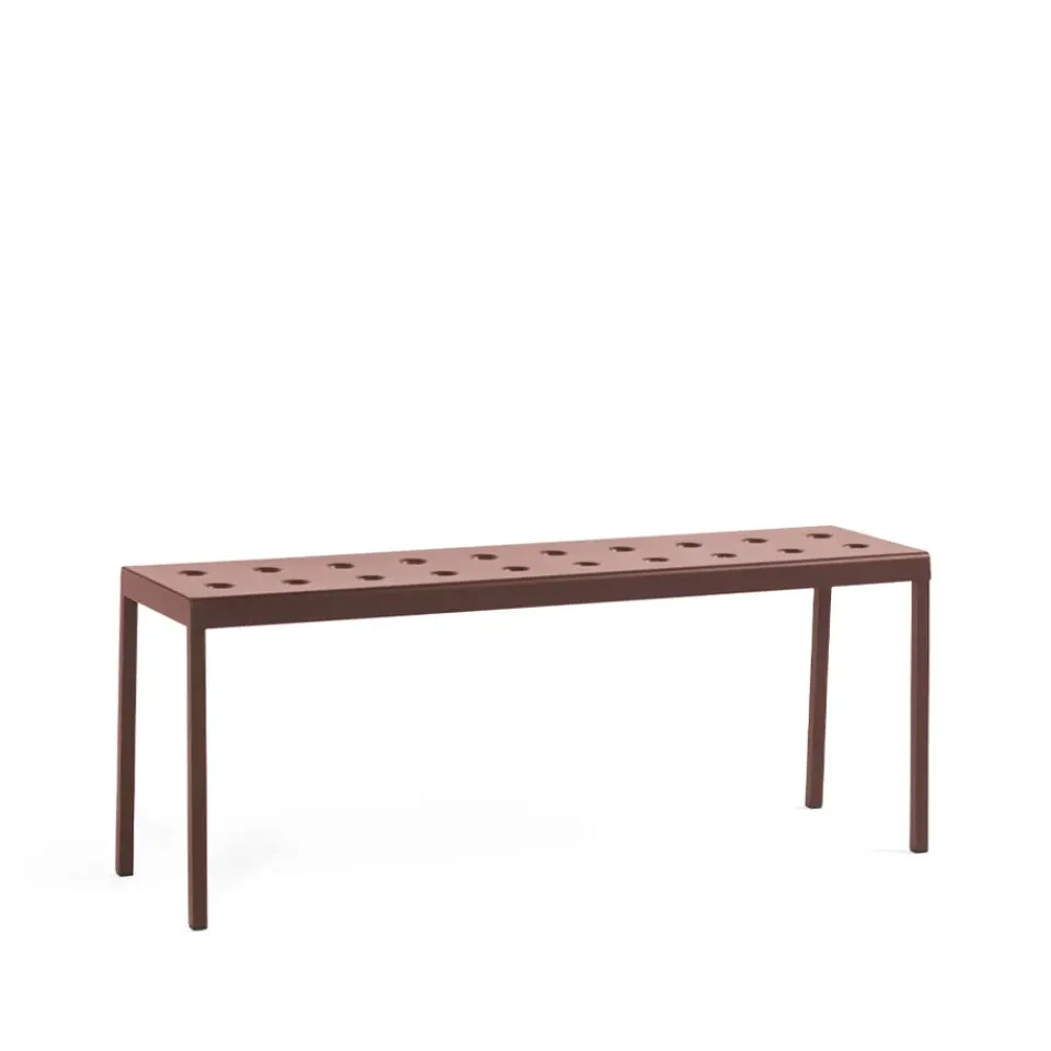 HAY Banco Balcony, iron red, 119,5 cm Rojo Best
