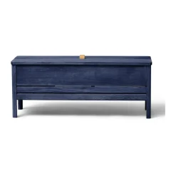 Form & Refine Banco con almacenamiento A Line 111 cm, Indigo Blue Special Edition Azul Online