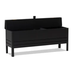 Form & Refine Bancos<Banco con almacenamiento A Line 111 cm, Black Negro