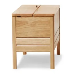 Form & Refine Bancos<Banco con almacenamiento A Line 68 cm, Roble Marrón