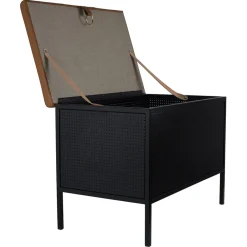 Maze Banco con cajón Frank, -coñac Negro Best