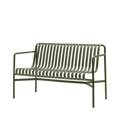 HAY Sofás De Jardín Y Bancos De Jardín|Sofás De Jardín Y Bancos De Jardín<Banco con reposabrazos Palissade Dining, Olive Verde