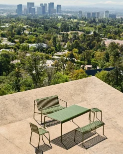 HAY Sofás De Jardín Y Bancos De Jardín|Sofás De Jardín Y Bancos De Jardín<Banco con reposabrazos Palissade Dining, Olive Verde