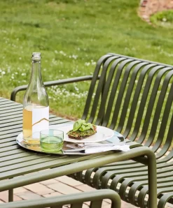 HAY Sofás De Jardín Y Bancos De Jardín|Sofás De Jardín Y Bancos De Jardín<Banco con reposabrazos Palissade Dining, Olive Verde