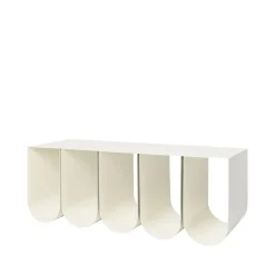 Kristina Dam Studio Banco Curved, Beige Outlet