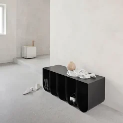 Kristina Dam Studio Banco Curved, Beige Outlet