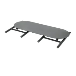 Zone Denmark Sofás De Jardín Y Bancos De Jardín|Sofás De Jardín Y Bancos De Jardín<Banco Disc 33x80 cm, Black Negro