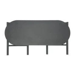 Zone Denmark Sofás De Jardín Y Bancos De Jardín|Sofás De Jardín Y Bancos De Jardín<Banco Disc 33x80 cm, Black Negro