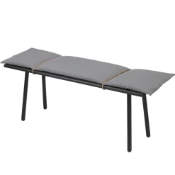 Fritz Hansen Bancos<Banco Georg, Roble lacado en negro GrisNegro