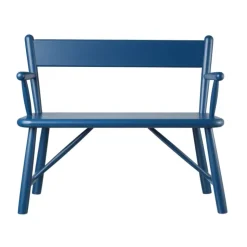 FDB Møbler Banco infantil P11, Beech blue painted Azul Best