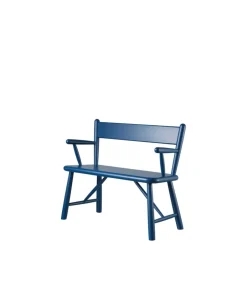 FDB Møbler Banco infantil P11, Beech blue painted Azul Best