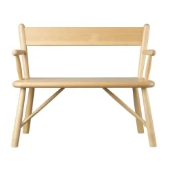 FDB Møbler Banco infantil P11, Beech nature lacquered Marrón New