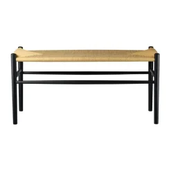 FDB Møbler Bancos<Banco J163 Piano, Oak black painted-nature Negro