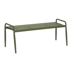 1898 Sofás De Jardín Y Bancos De Jardín|Sofás De Jardín Y Bancos De Jardín<Banco Messina 51x124 cm, Moss green Verde
