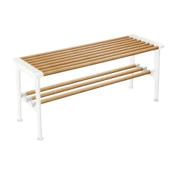 Essem Design Bancos<Banco Nostalgi 100 cm, Roble-blanco MarrónBlanco
