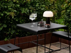 Zone Denmark Sofás De Jardín Y Bancos De Jardín|Sofás De Jardín Y Bancos De Jardín<Banco para exteriores A-bench con estante de 45 cm, Black Negro