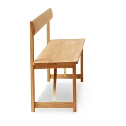 Form & Refine Bancos<Banco Position 155 cm, Roble-acero Marrón