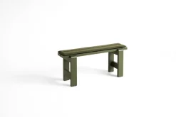 HAY Banco Weekday 111x23 cm en pino lacado, Oliva Verde Clearance