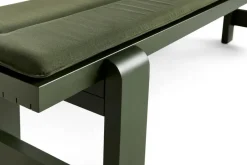 HAY Banco Weekday 190x32 cm en pino lacado, Oliva Verde New