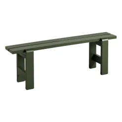 HAY Sofás De Jardín Y Bancos De Jardín|Sofás De Jardín Y Bancos De Jardín<Banco Weekday 140x23 cm en pino lacado, Oliva Verde