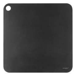 Dorre Bandeja de acero para hornear / pizza BBQ 36x36 cm, acero Negro