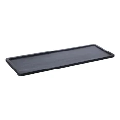 ERNST Bandeja de madera 15x45 cm, Negro Sale