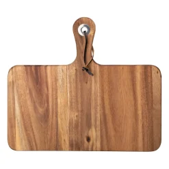 Dorre Bandeja de queso Oline acacia 4 piezas, 26x29 cm BeigeMarrón Discount