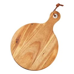 Dorre Bandeja de queso Oline acacia 4 piezas, Ø23 cm BeigeMarrón Hot